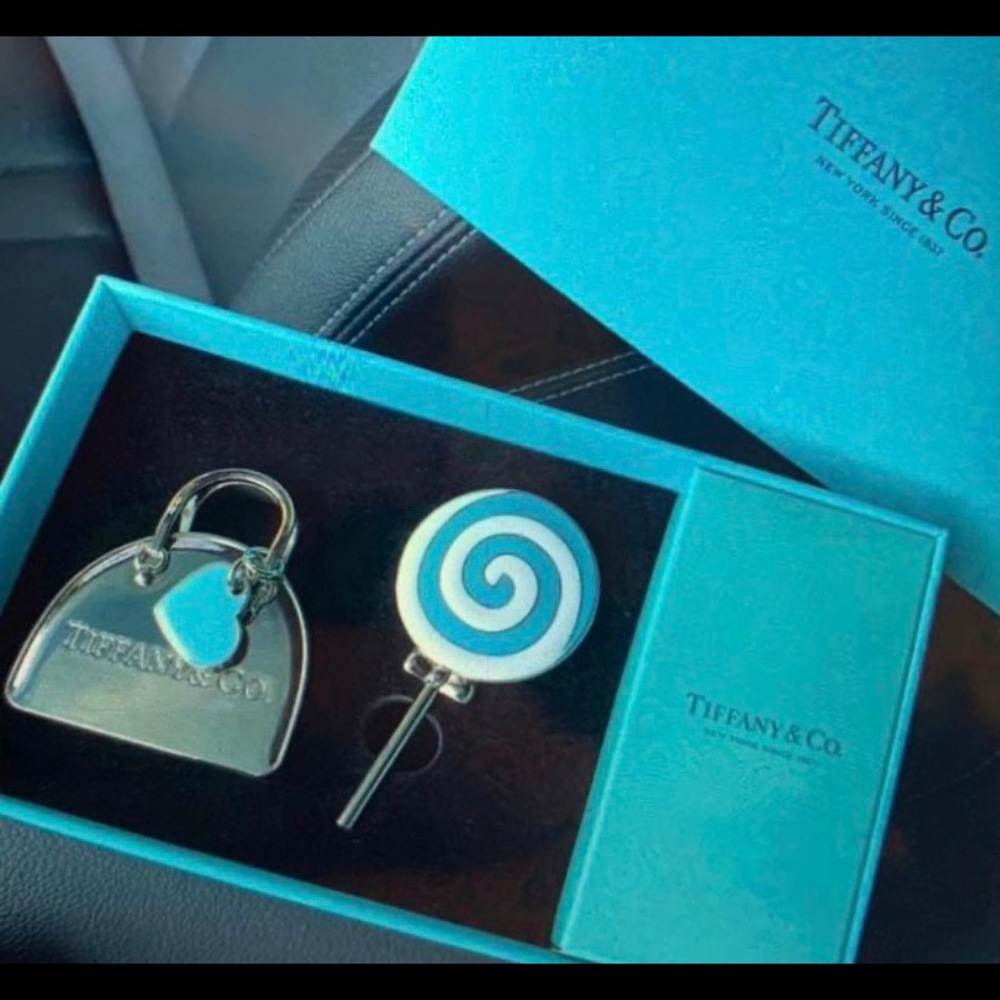Tiffany and co sterling silver car fresher clip